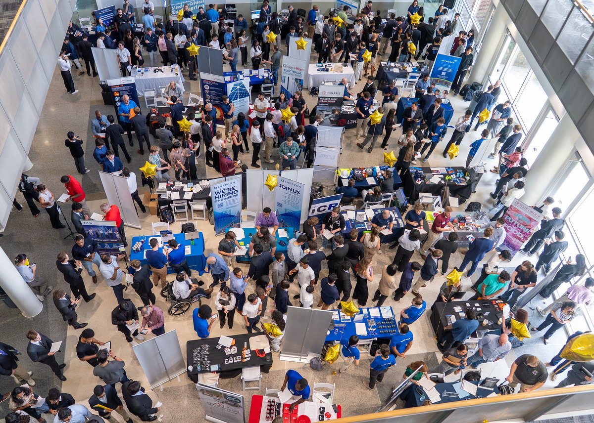 GeorgiaTech_ECE's tweet image. With 1,807 attendees, the Fall ECE Career Fair was a powerful reminder that the future of technology is in good hands. Thank you to our company partners for supporting the next generation of engineering leaders.
📸 bit.ly/3KfNYCz
#ECECareerFair #FutureTechLeaders