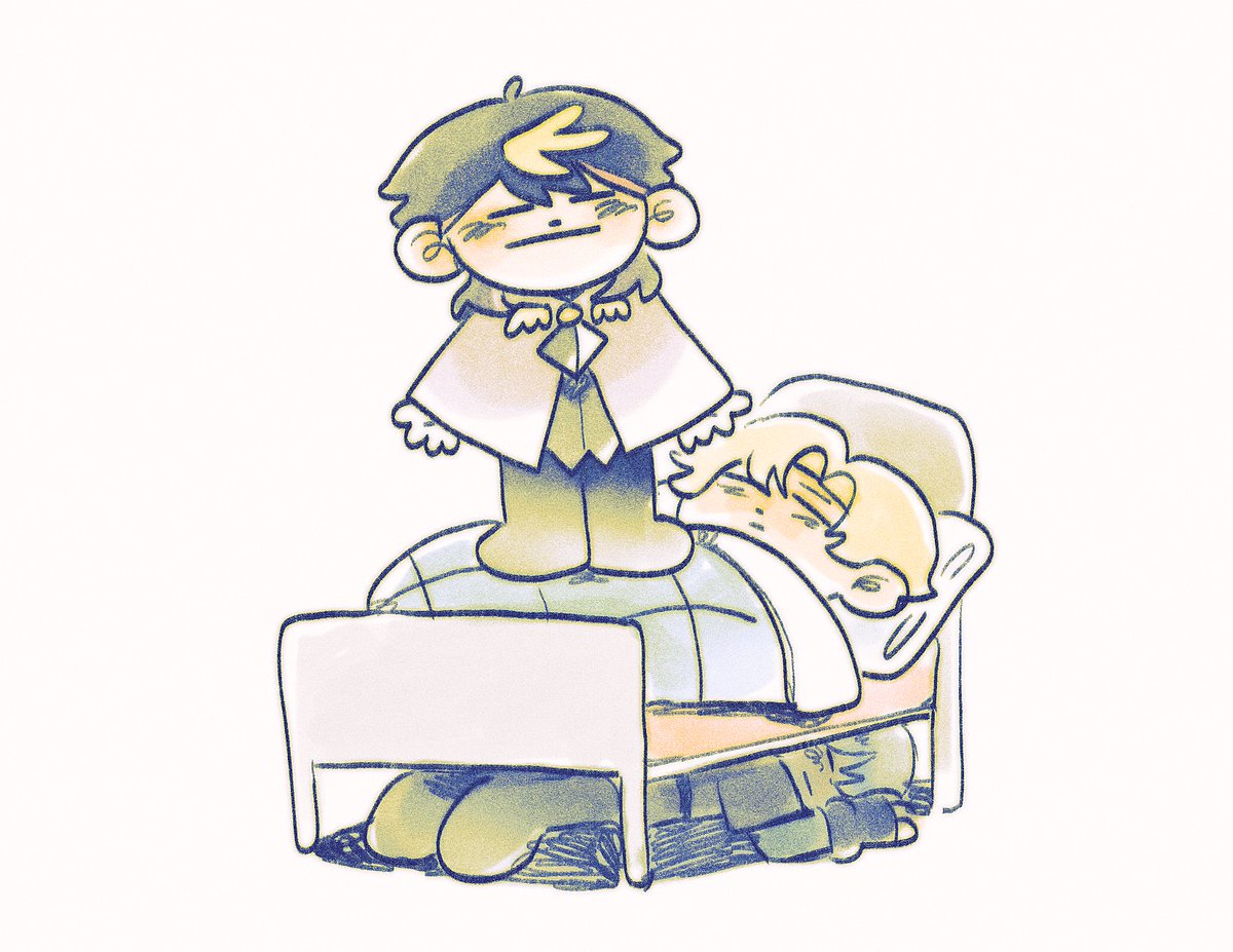 and there was one bed #VCraftENchanted
#YaminoArt #YuDrawWilson #kaepix