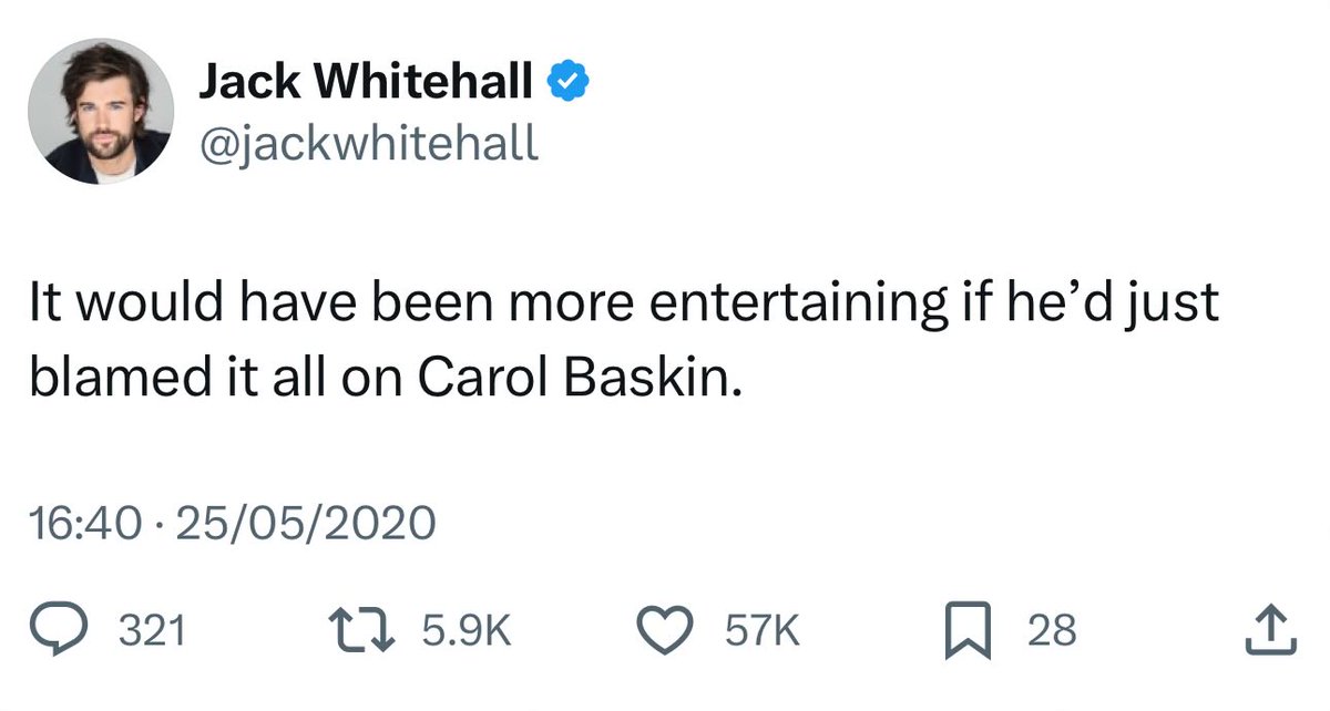 Football’s Jack Whitehall with another hit tweet 🥰