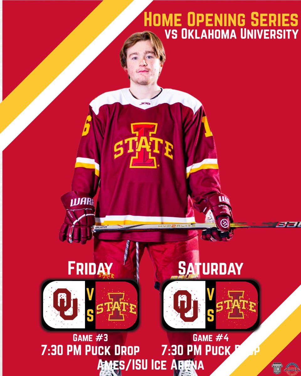 Hockey at Iowa State tweet media