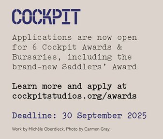 A*NEW* 3 yr Saddlers' Award is available!  It will support a maker working in saddlery/leather goods to develop their craft/business, inc business support &amp; dedicated studio space within the creative community at Cockpit Deptford.⁠ ⁠Pls share cockpitstudios.org/apply/awards-a… #bursary