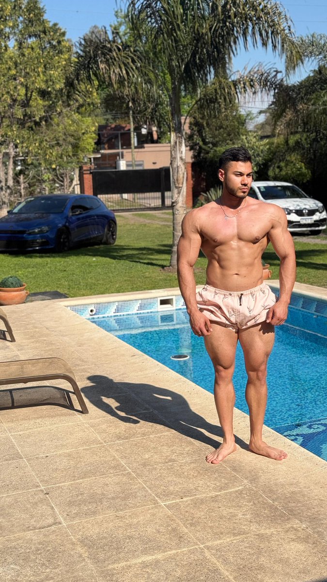 Spring, pool and hard cook