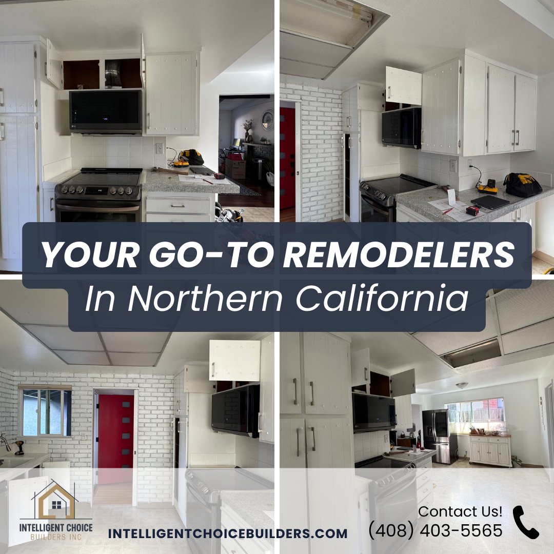 ICBuilders2023's tweet photo. From layout tweaks to full gut renos, we plan clean and build cleaner 🧰 NorCal, we’ve got you. Call (408) 403-5565 • Open 8am-6pm Mon-Fri, 10am-4pm Sun.
#NorCalRemodel #KitchenMakeover #BayAreaContractor #DesignBuild #QualityCraftsmanship https://t.co/HfUiHBkcco