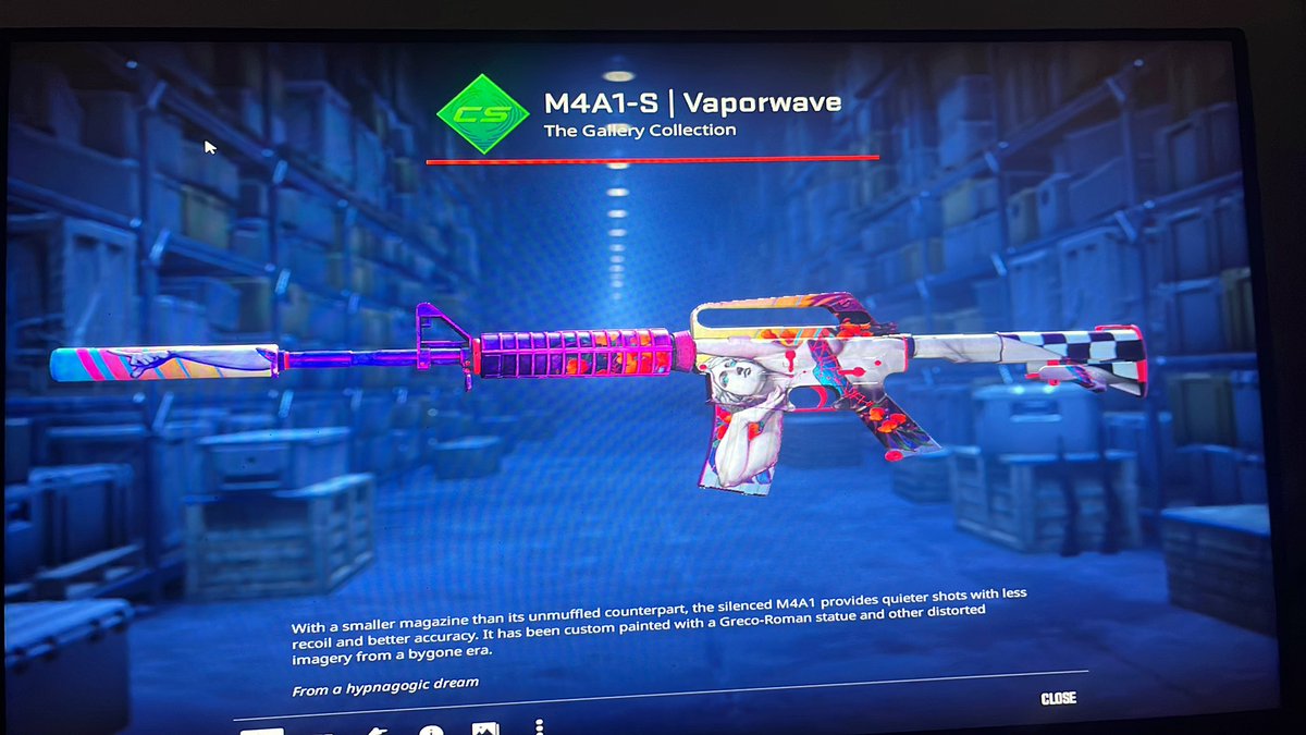 FACTORY NEW VAPORWAVE!! Unboxed this today omgggggggg!!!