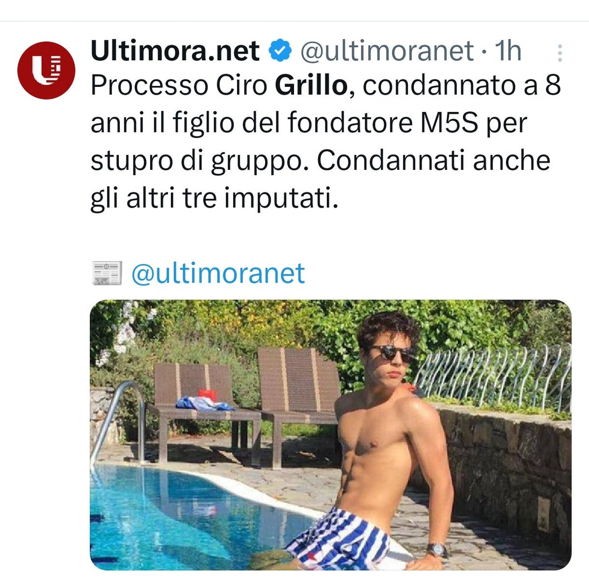 Non era innocente lui e una poco di buona lei per Grillo senior?
Che schifo.