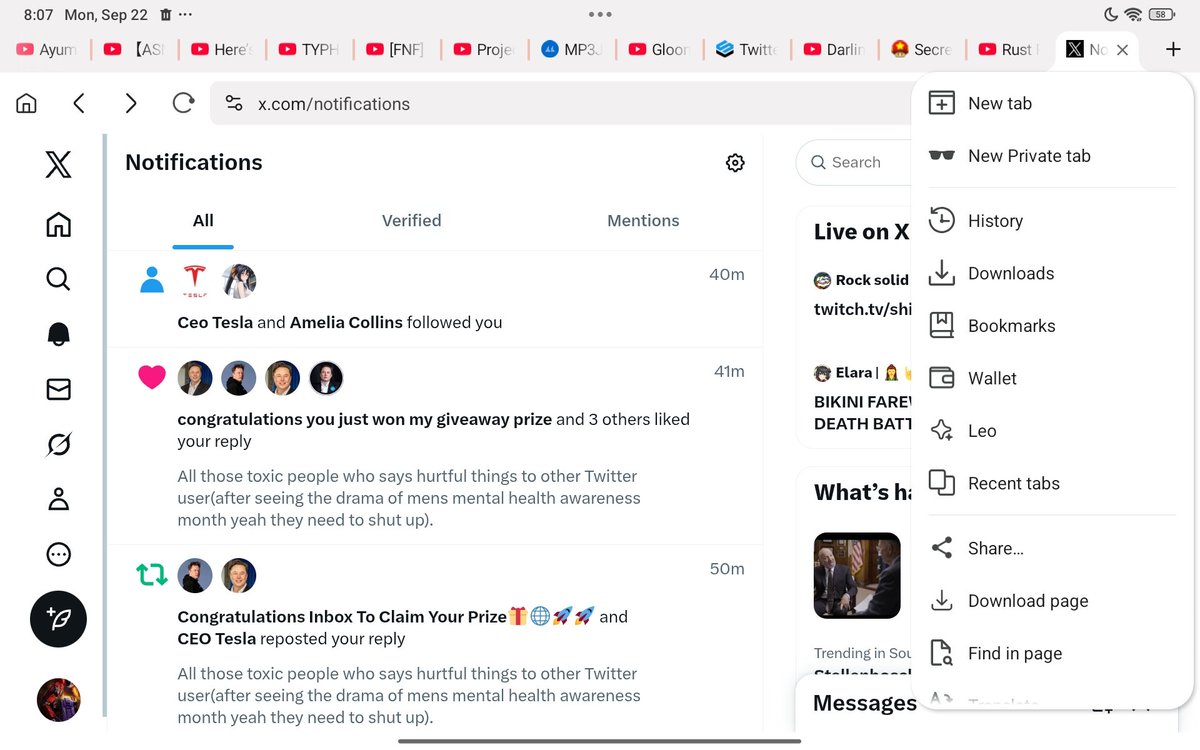 91Backup's tweet image. What is happening right now, I don't mind the support but I was not expecting this?