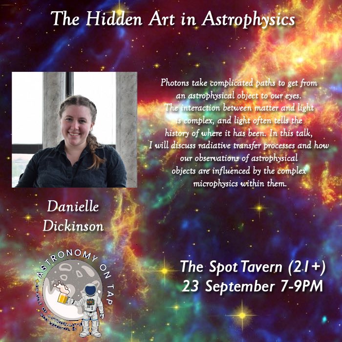 AoT_CoA's tweet photo. Danielle will be discussing the complex interaction between matter and light! https://t.co/EX8Or8ooNG