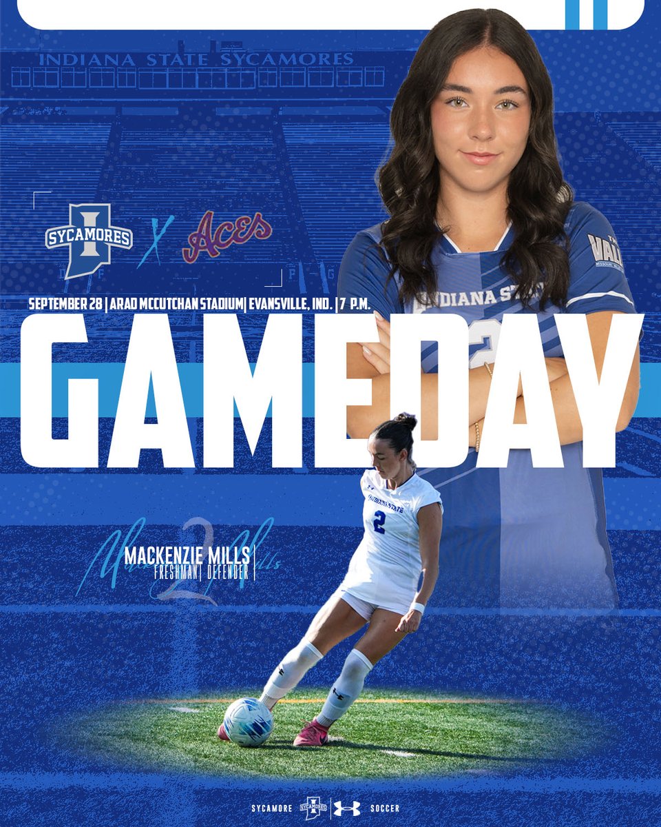 #GameDay 
🆚 Evansville
🏟️ Arad McCutchan Stadium
🕒 7 p.m. ET
📍 Evansville, IN
📊 tinyurl.com/3u5fwapn
📺tinyurl.com/3vmurhk3

#MarchOn
