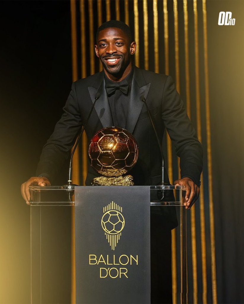 If Dembele does not win the 2025 Ballon d’Or, then we must accept the painful truth that racism still rules the game and FIFA has already sealed the fate of black players by ensuring none will ever be crowned. 

#UCL || #ballondor