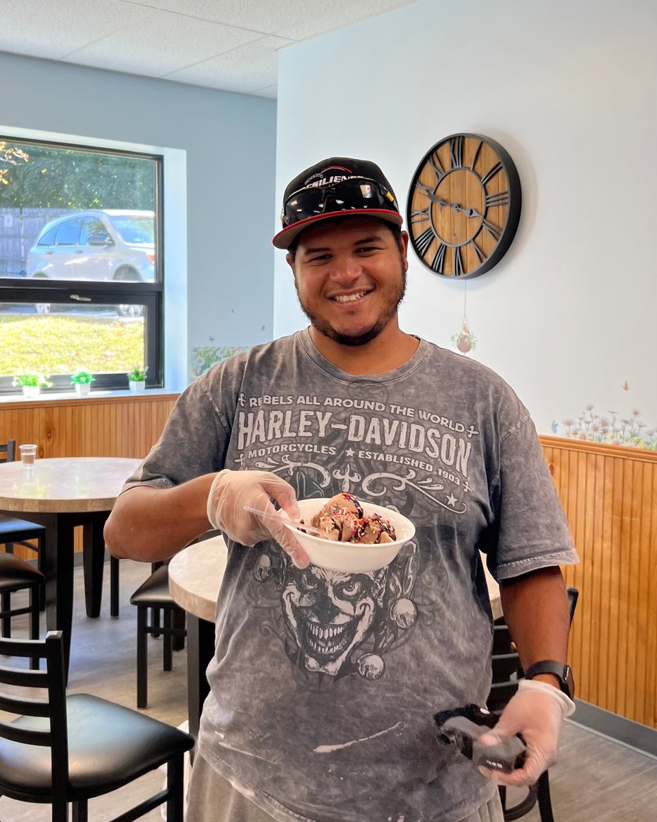 CCFairfieldDOB's tweet image. Sweet news from New Heights! This month we kicked off a brand-new group: Build Your Own Sundaes! A fun way to gather, connect, and enjoy a little treat together.

#NewHeights / #BuildYourOwnSundae