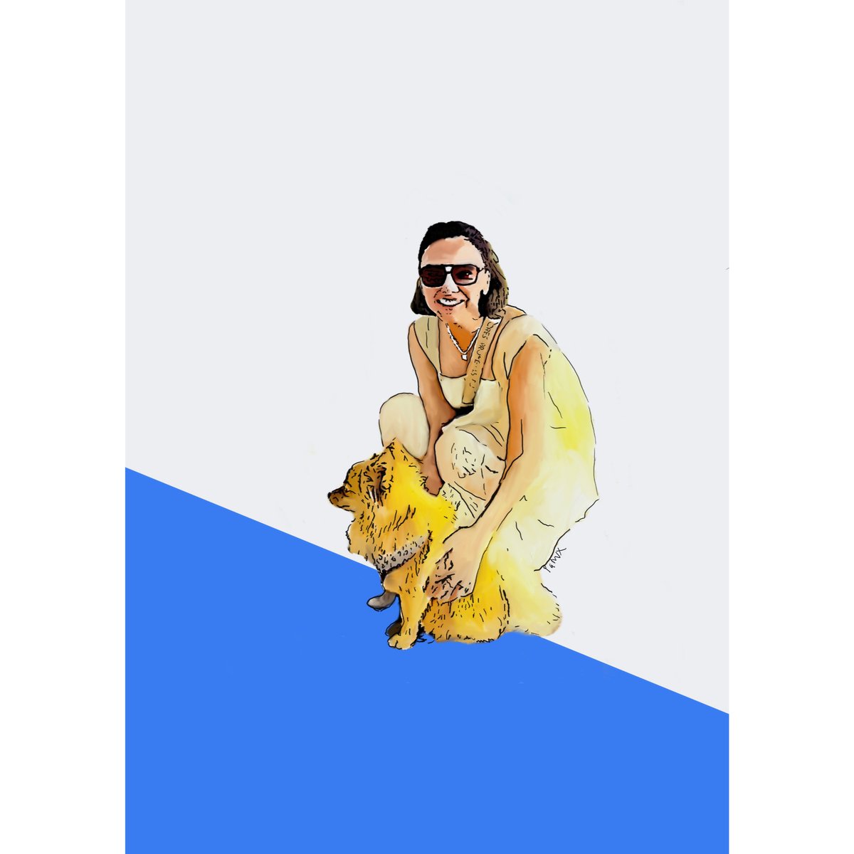 Cloe y <a href="/Chenoa/">Chenoa</a> #ilustracion #arte #DigitalArtist