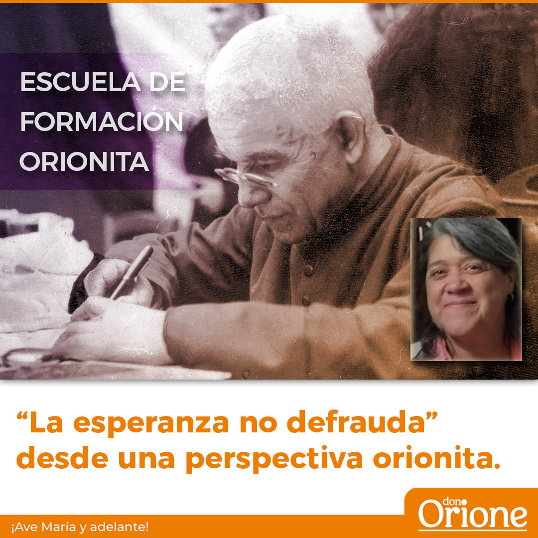 El equipo de la EFO y el GEO, invita este sábado 27 de septiembre a las 17:00, a la charla brindada por Mariana Mellano, bajo el lema “La Esperanza no Defrauda (Rom 5,5)”.
📷 MIRÁ bit.ly/#SomosOrionitas
#DonOrione #SomosOrionitas