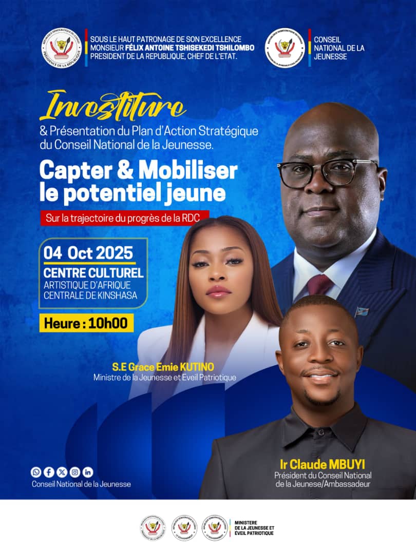 Conseil National de la Jeunesse CNJ-RDC tweet media