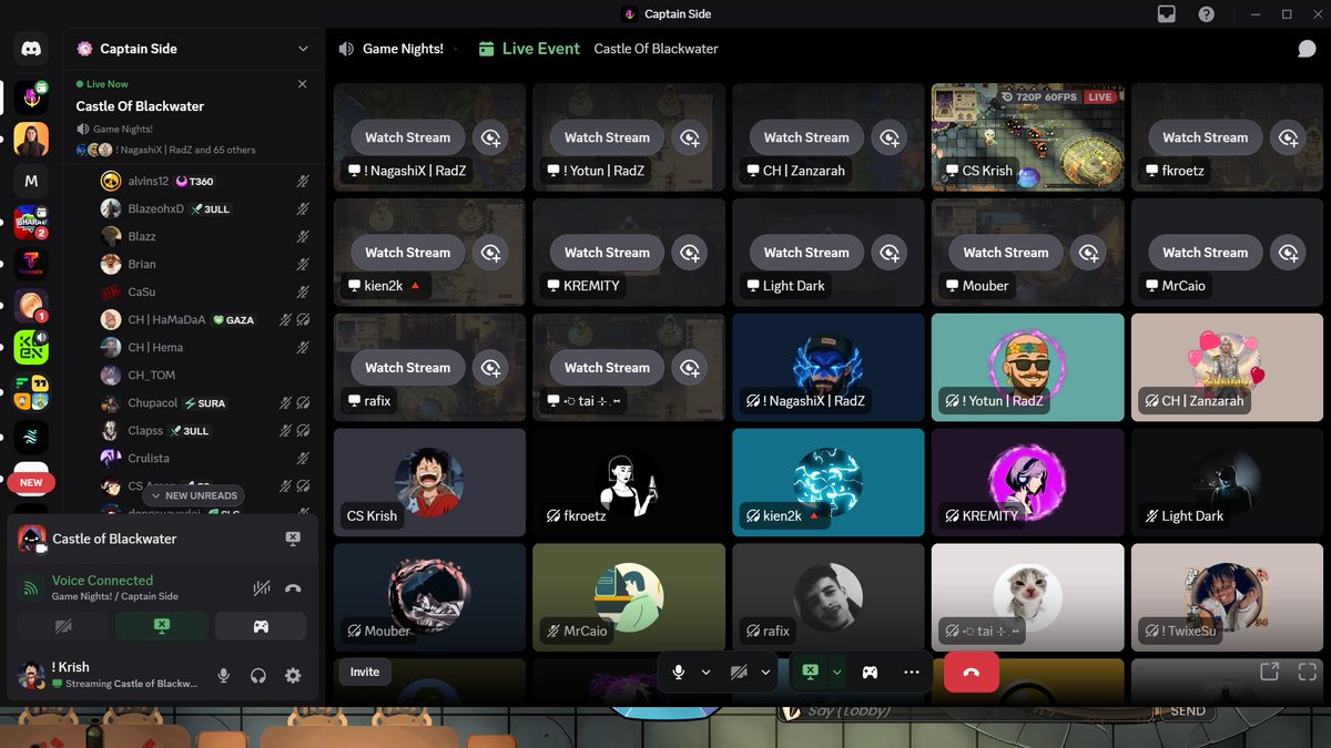 Krishh9933's tweet image. Played another round of The Castle of Blackwater 🏰
It’s like Among Us but way more chill! perfect for hanging out with friends. The calm background music makes it super relaxing 🎶 @CaptainSide1 @GamingOnAvax @Blackwater_Town #GameNights #AmongUs