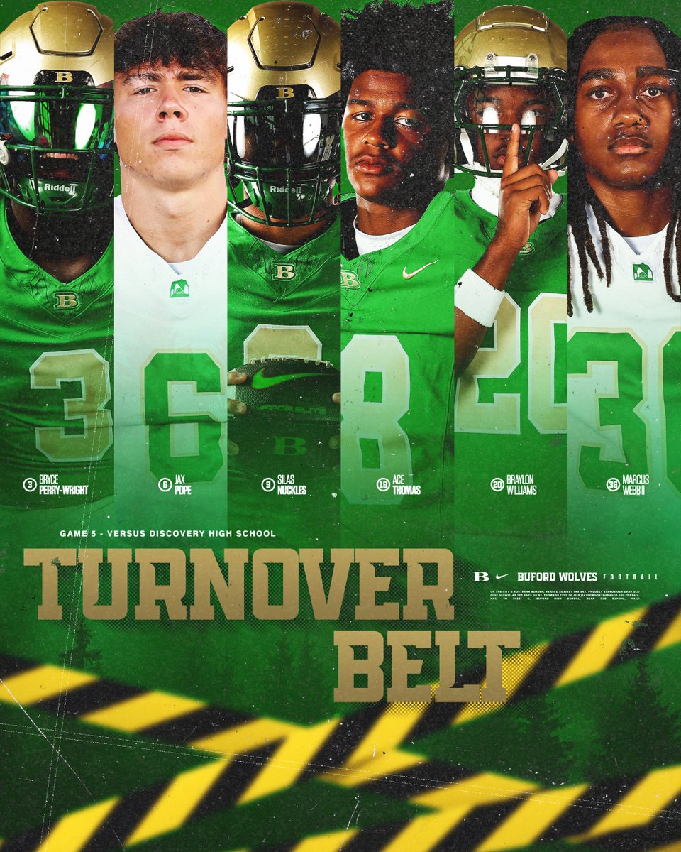 Game 5 Turnover Belt ⚠️

<a href="/Brycepw5/">Bryce Perry-Wright</a> 
<a href="/pope_jax/">Jax Pope</a> 
<a href="/nucklesblood/">Silas Nuckles</a> 
Ace Thomas
<a href="/Bray_Williams13/">Braylon Williams</a> 
<a href="/marcuswebb2028/">Marcus Webb II</a> 

#Gloryland | #AppEra