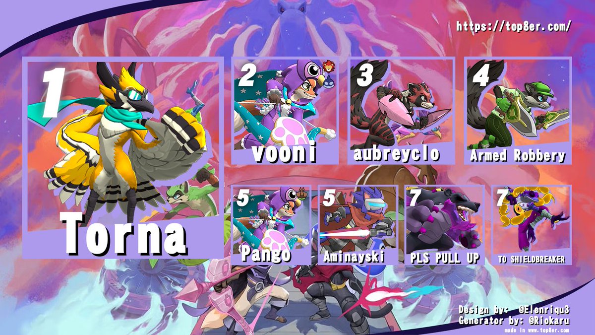 Shieldbreaker top... technically 6 from last night! See yall next week!