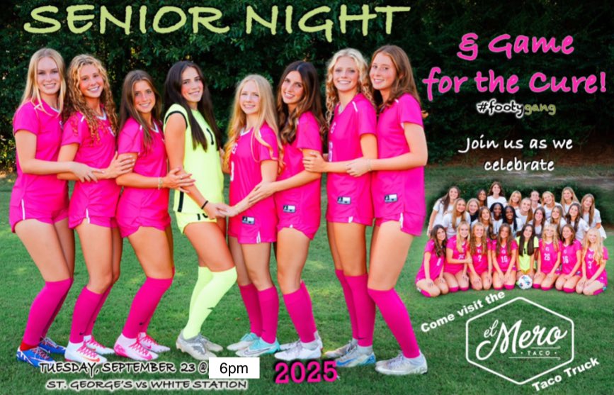 SGIS SOCCER (@gryphssoccer) on Twitter photo Make plans to join us to honor our amazing seniors and raise money for cancer! Tomorrow night 6pm with seniors being recognized at halftime of the game! Make plans to join us to honor our amazing seniors and raise money for cancer! Tomorrow night 6pm with seniors being recognized at halftime of the game!