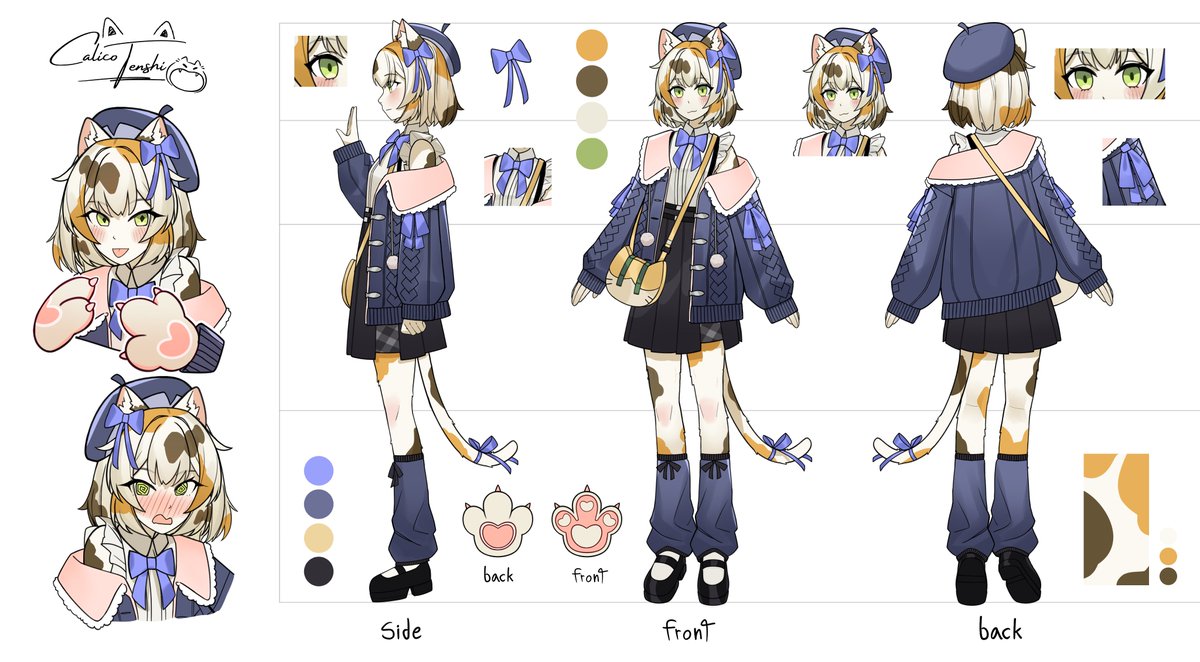 Vgen commission for <a href="/CalicoTenshi/">Calico</a> 
  Thank you for commissioning🙏

Ref sheet  by me <a href="/Su_Shi_iii/">Su Shi iii🍣</a>
Reference Sheet #22        

Vgen-Reference Sheet        
#Vgen #commission #VGenComm #VGen