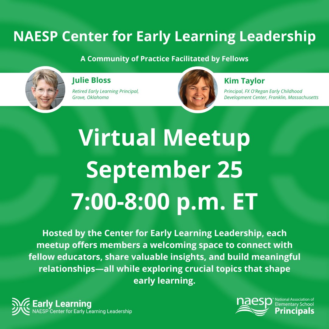 National Assoc. of Elementary School Principals tweet media