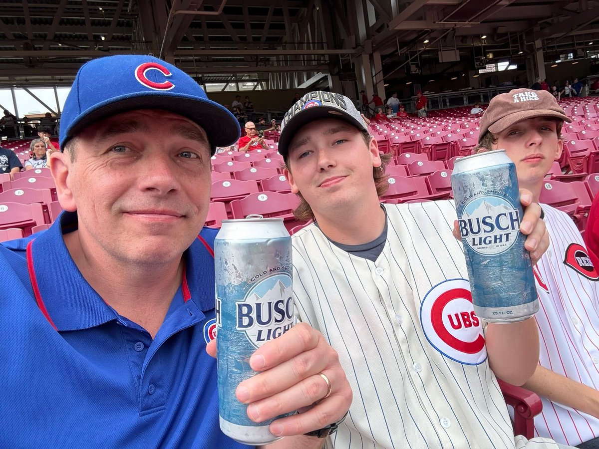 Annual Cubs and Reds game with the family!