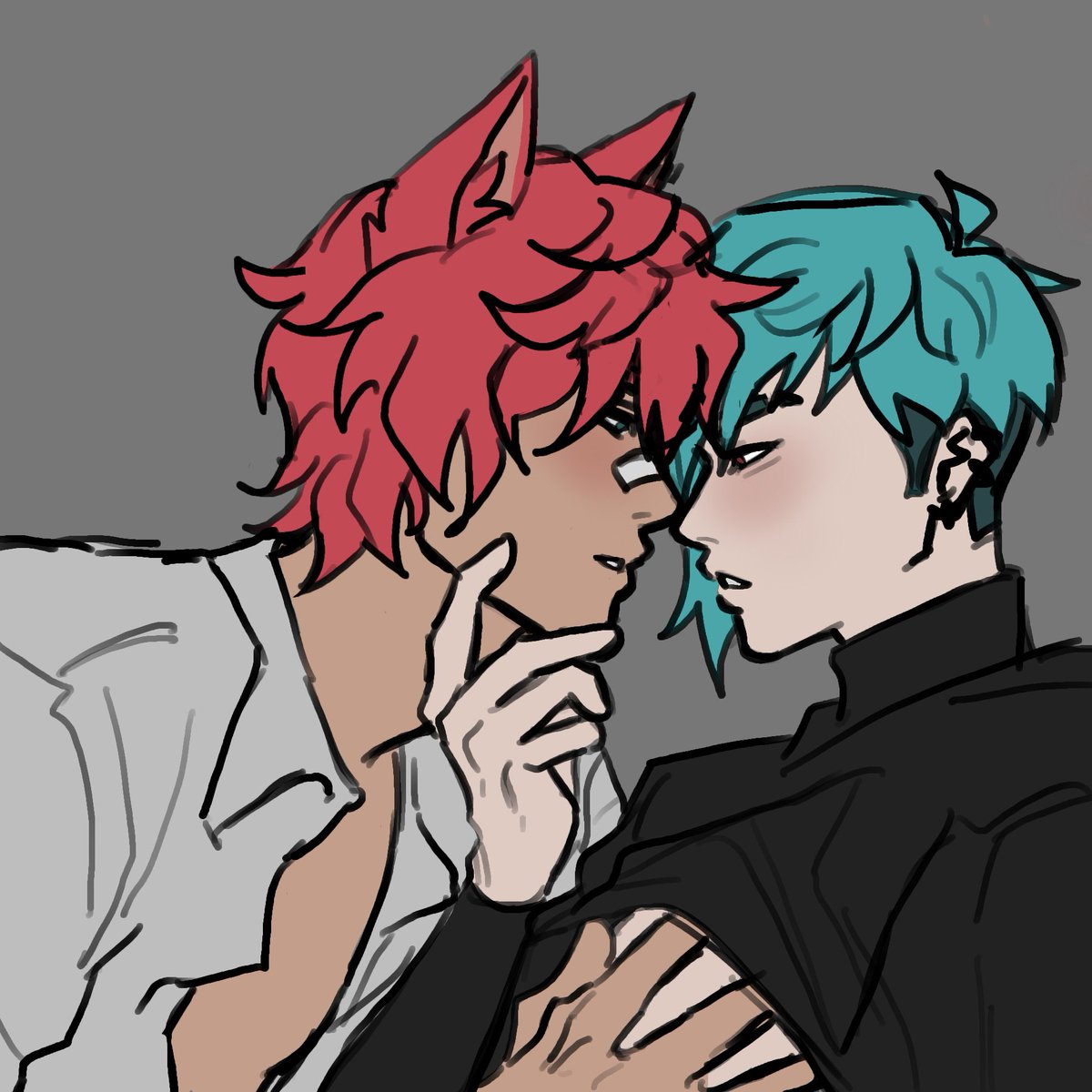 hiii sorry for not posting i didn’t have the motivation to draw :cc #Settphel