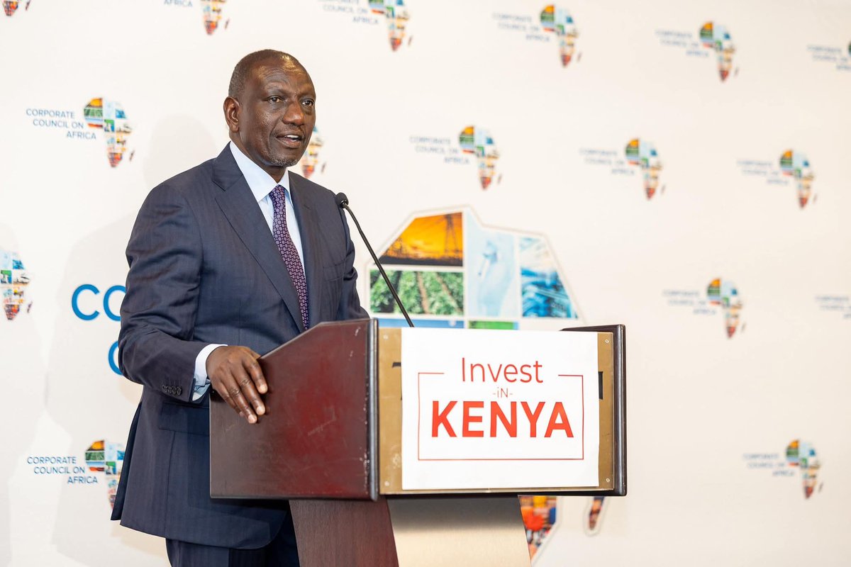 NSE_PLC's tweet photo. Today, at the US–Kenya Business Forum in New York, President @WilliamsRuto celebrated the outstanding performance of the NSE over the past two years, noting its recognition as the best-performing Exchange in Africa in 2024.

He further noted that the NSE has set an ambitious target of securing 40 new listings by 2029, including the landmark USD 1.15 billion IPO of the Kenya Pipeline Company later this year. 

The President also underscored Kenya’s commitment to innovative capital markets solutions, citing the successful issuance and listing of an infrastructure asset-backed security two months ago.