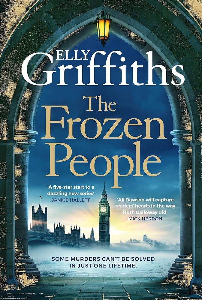 Very excited that the latest book chosen for one of our book clubs is The Frozen People by Elly Griffiths!  Whoop whoop!