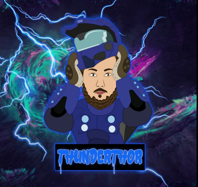 CooperHamaya's tweet photo. ⚡Just finished this custom PFP for a client’s social media!
Blended greenish-blue vibes with a bold thunderstorm background 🌩️
Cursive font + illustrated portrait = clean &amp; powerful 💚💙
Perfect for standing out as a creator!
Hit me up for commissions 🎨✨
#TwitchArt 
#YouTuber https://t.co/BwgXLdw76n