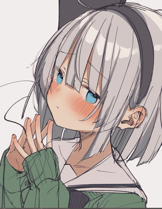 制服妖夢ちゃん_色ラフ 