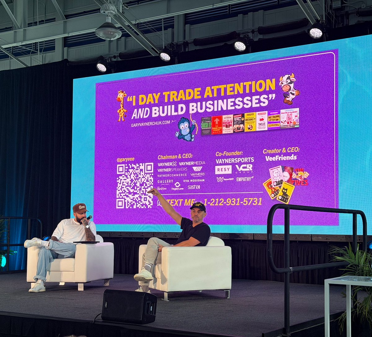 JSucher's tweet image. Great conversation with @iamshackelford and @garyvee at @CommerceRound to start out this week’s event.  

Gary’s got such a thoughtful, genuine way of delivering new perspective and changing how we think about/work through many of the challenges we experience as operators.