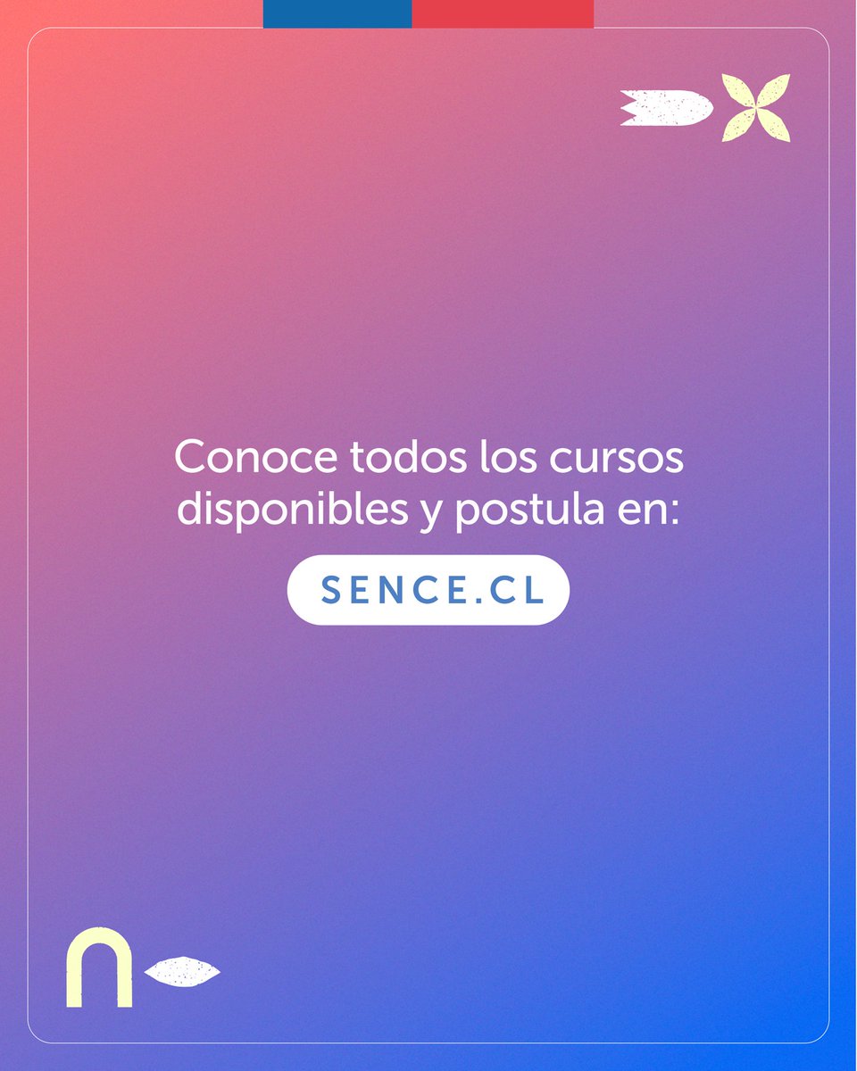 🚨Atención #Coquimbo #Ovalle #Punitaqui y #LosVilos ➡️tenemos cursos disponibles. Requisitos: pertenecer al 80% más vulnerable según RSH. Ingresa a 🔗eligetucurso.sence.cl, filtra por región y postula 👌🏼