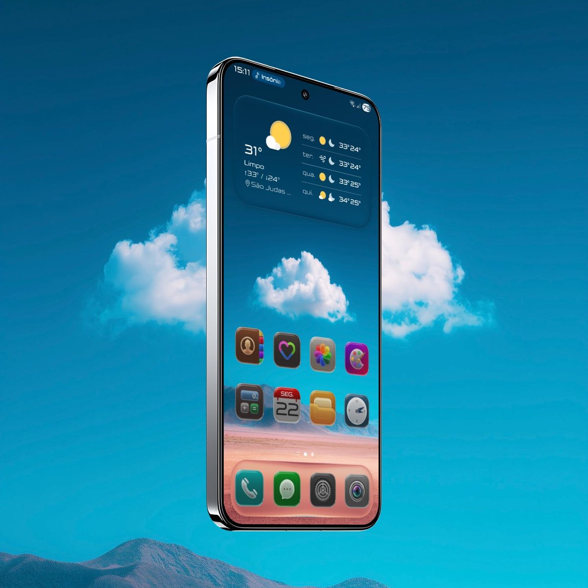 JunioSousaOfc's tweet image. Minha tela inicial #OneUI7 
Widget @SamsungMobile 
Wallpaper @zeelwalls 
Icon @Coccco28 
Mockup #WalterTomiati Via #CreativeApp