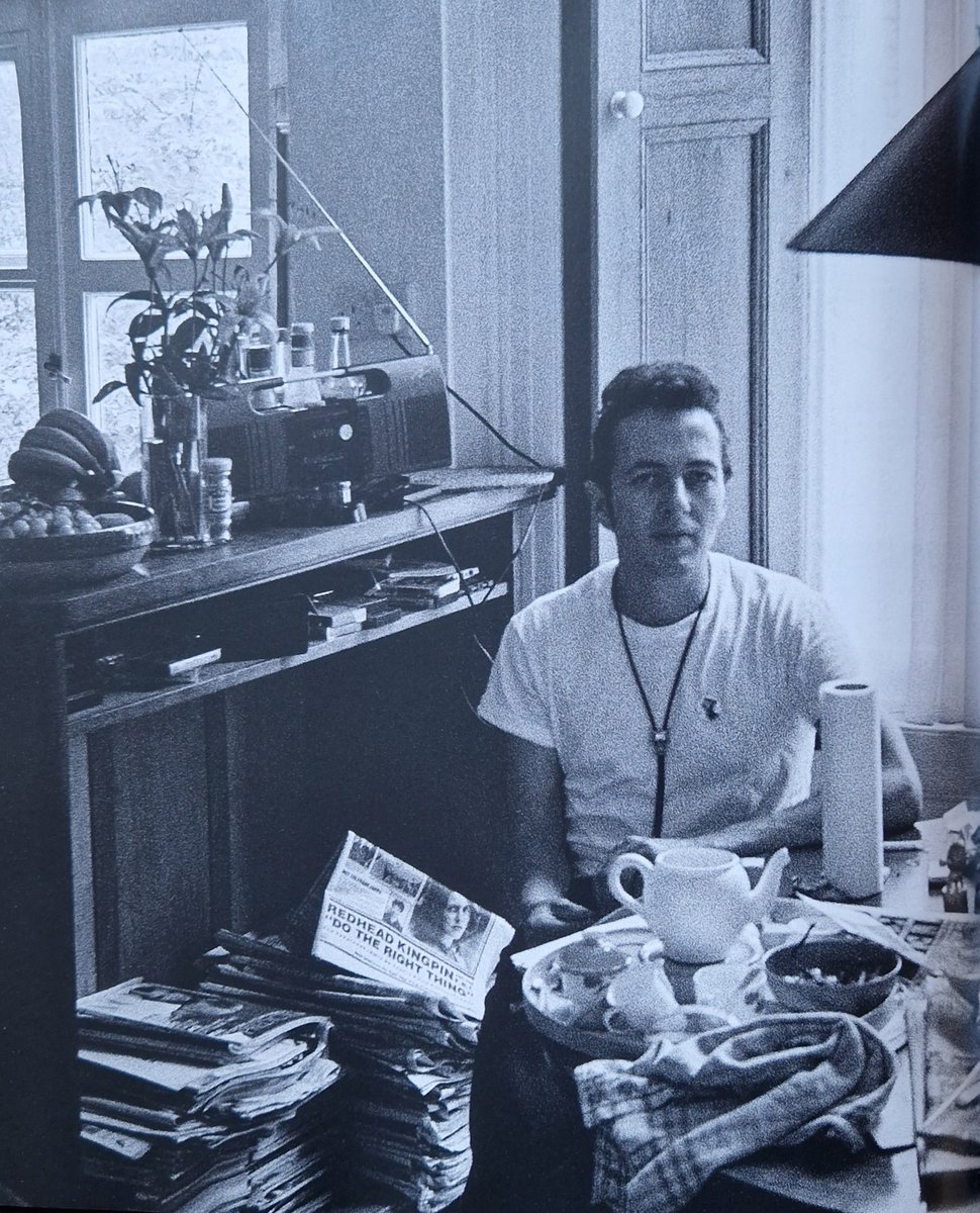 Joe Strummer of #TheClash by Josh Cheuse.