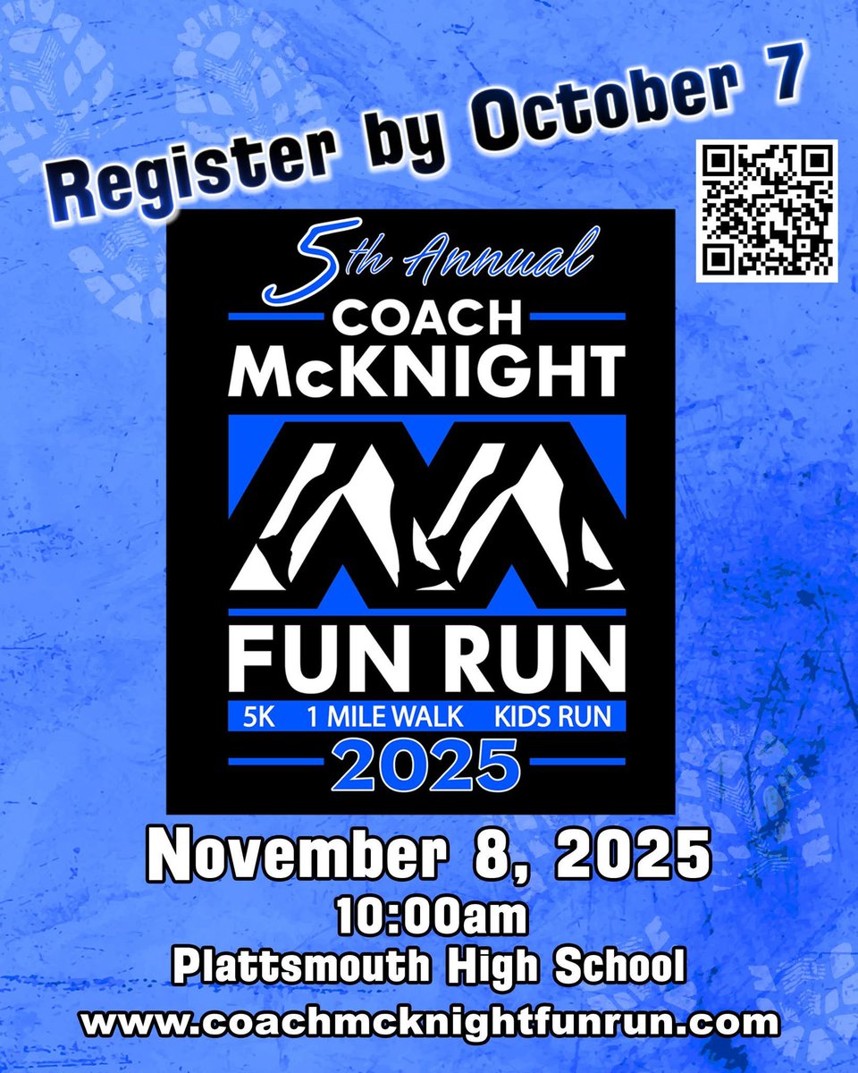 Don’t miss out on this year’s fun run! It’s time to get registered!