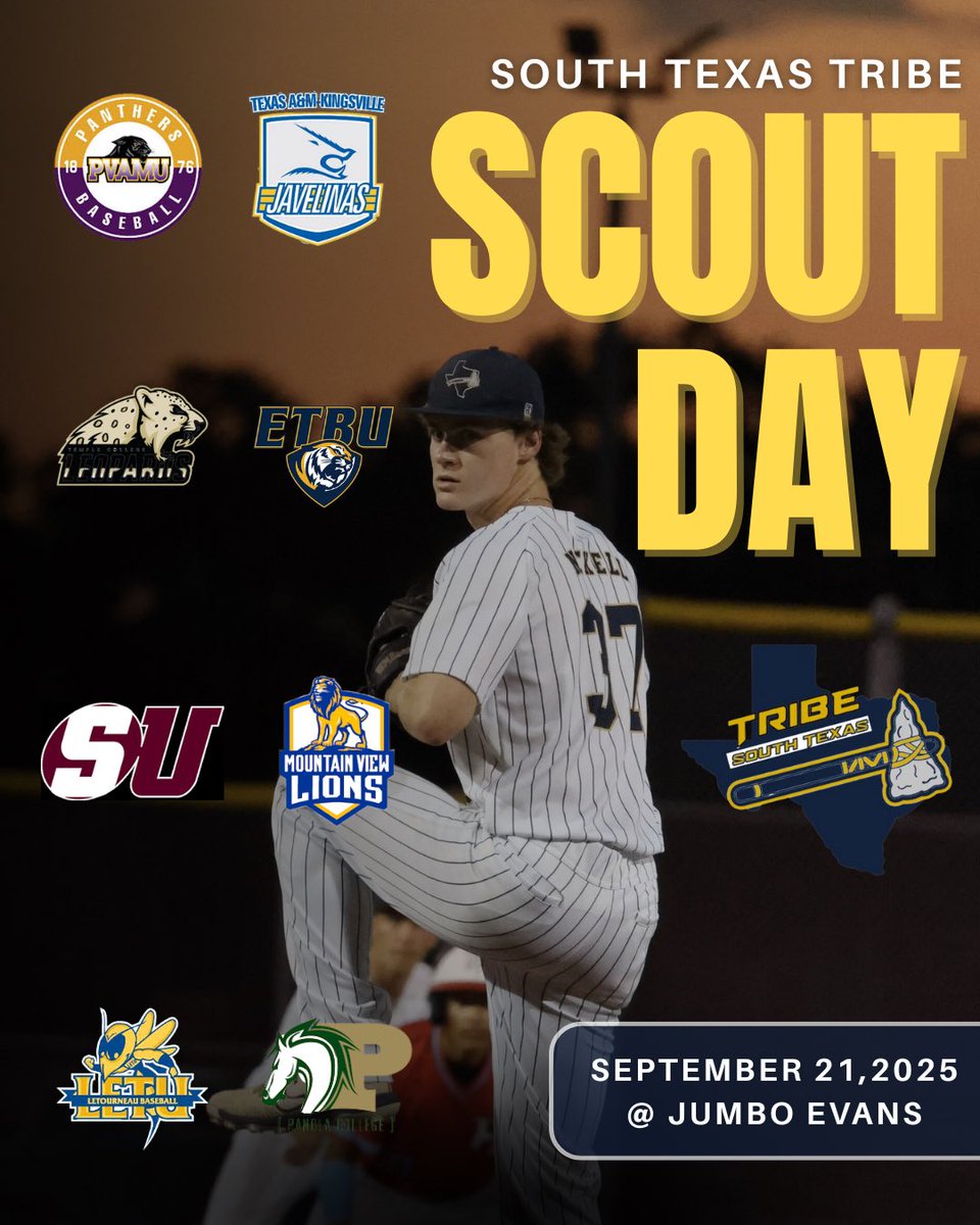 Huge thank you to all the coaches who came out yesterday for Our 2nd Annual Scout Day! Great turn out with a lot of huge opportunities for our guys. 

<a href="/nathanmedrano9/">Nathan Medrano</a> 
<a href="/bryan_sturges/">Bryan Sturges</a> 
<a href="/Coachgarz2/">Ramon Garza</a> 
<a href="/Coach_Skip24/">Ross Skipper</a> 
<a href="/beavgrant9/">Grant Beaver</a> 
<a href="/Mike_Biel/">Mikey Bielamowicz</a> 
<a href="/C_Ander5/">Connor Anderson</a> 
<a href="/CoachSturg24/">Ryan Sturgeon</a>