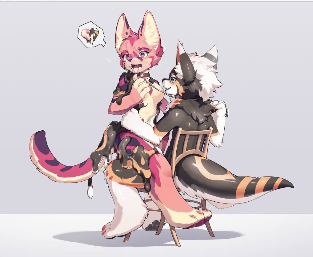 PinkDrinkServal🍓 (@pinkdrinkserval) on Twitter photo Little kitty, where do you think you’re going? 
🐝🐶:<a href="/lyxn96/">洛翊昕</a> Little kitty, where do you think you’re going? 
🐝🐶:<a href="/lyxn96/">洛翊昕</a>