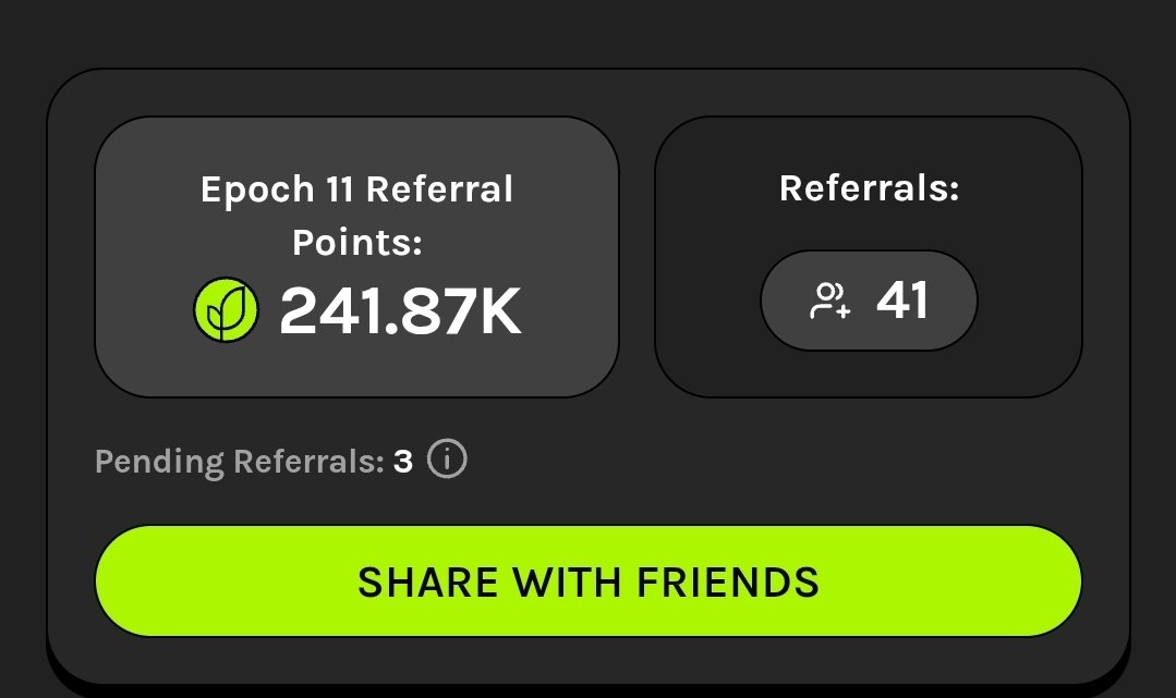 This is amazing 😍 
Only 3 pending referrals. 
I'm not getting any new referrals anymore, but I'm still very proud 🙏