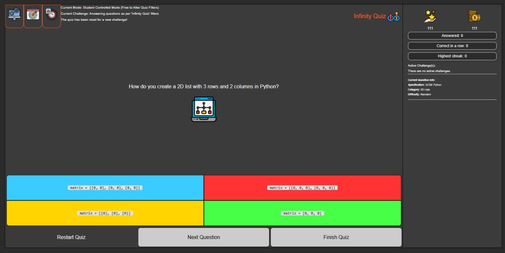 csuk_teacher's tweet image. Hey Teachers! 🎓 Need a quick lesson starter? Try the 2-minute Infinity Quiz from CSUK:Teacher to swiftly reactivate prior knowledge and engage your students! ⏰💡 Keep it fun and efficient!
coder.csuk.io
#GCSEComputerScience #EdTechUK #caschat