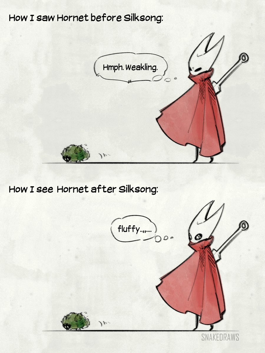 Love that she likes fluffy things  #silksong