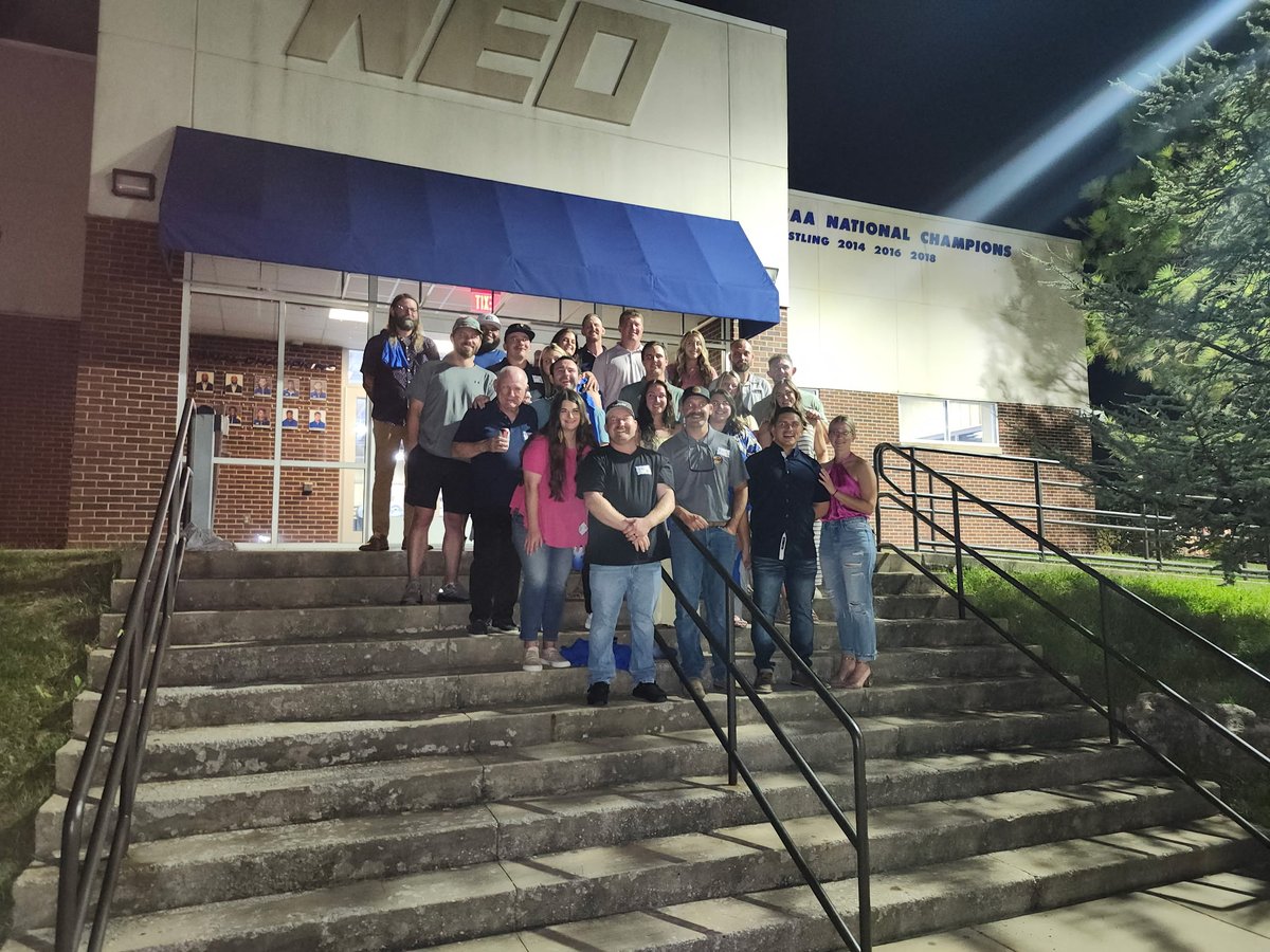 Congrats to the 2014 National Champions on your Hall of Fame induction! Great seeing many of you at the ceremony. Let’s not wait another decade to reconnect. Stay in touch, and keep the bond strong!– Joe Renfro
<a href="/gogoneo/">NEO A&M College</a> 
<a href="/NEONorsemen/">NEO Athletics</a> 
<a href="/oklahomawrestle/">Oklahoma Wrestling</a> 
#gogoneo