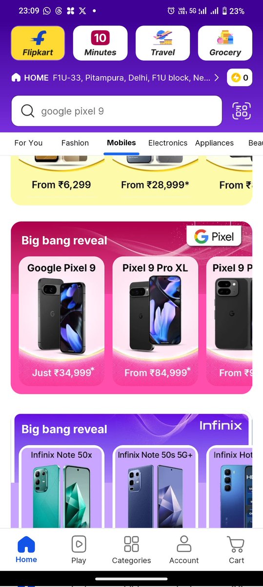 Vishalguitar's tweet photo. #BigBillionDayssale #bigfraudsale #Flipkart @Flipkart itna rang to girgit bhi nhi badalte jitne apke prices badal rhe hain....shitty sale....itna hype mat create kro fake prices ke https://t.co/7ggFBGiNmU