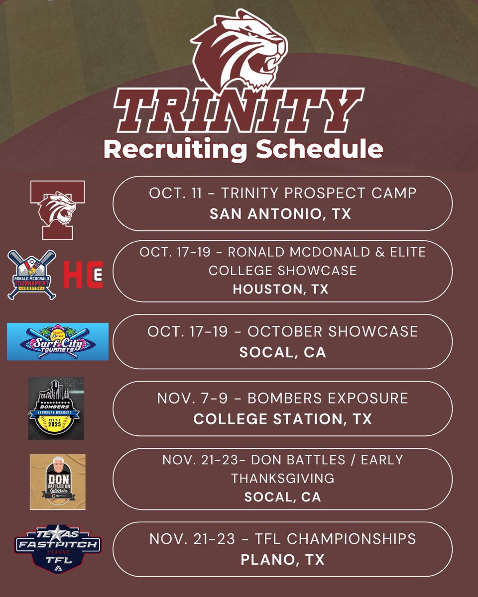 👇 is where <a href="/coachcortinas/">Jazmyne Cortinas</a> and I will be recruiting this fall! High academic athletes make sure to send us your schedules weekly!