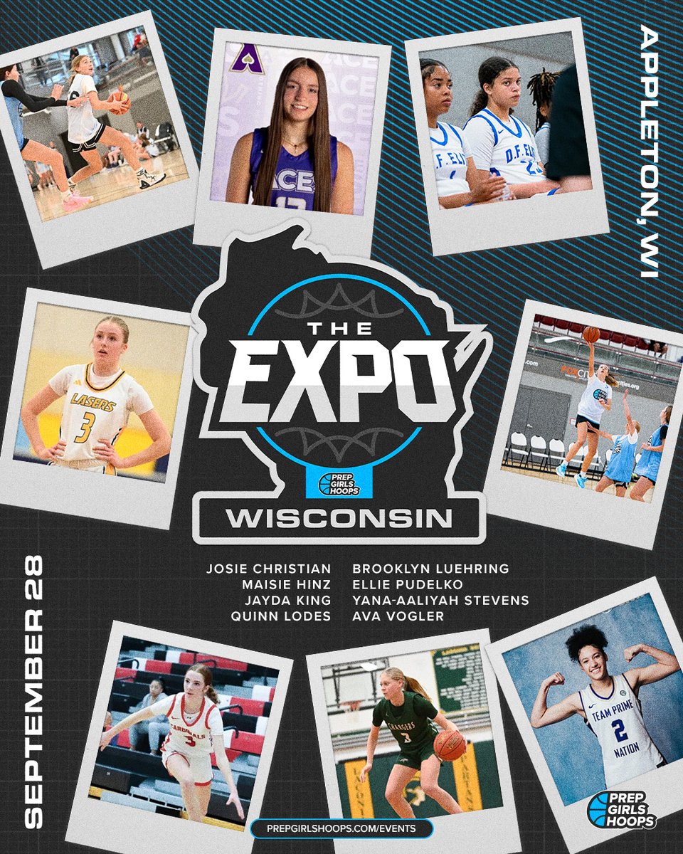 🔥 Wisconsin, it’s your turn! The Prep Girls Hoops Expo lands in Appleton on September 28‼️

Elite talent.
Top competition.
Real exposure. 💪🏀

📲 Use code SHOWCASE at registration checkout - don't miss out! <a href="/YanaAaliyah_4/">Yana-Aaliyah Stevens</a> <a href="/ElliePudelko/">Ellie Pudelko</a> <a href="/ava_vogler/">Ava Vogler 2027</a> 

🔗 events.prepgirlshoops.com/e/1663/registe…