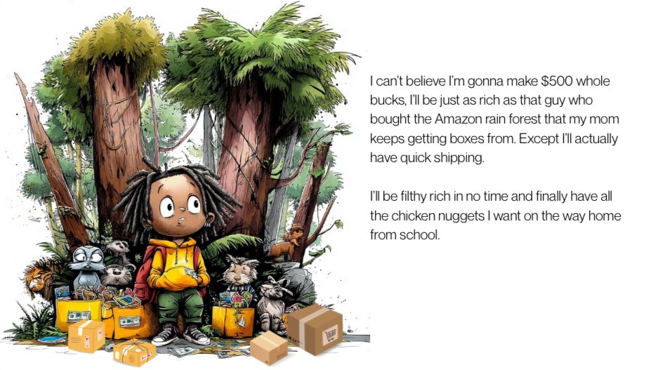 I adore this children’s book. 📖 

It’s an interactive math guide to get kids excited about entrepreneurship, money and numbers + it’s hilarious!