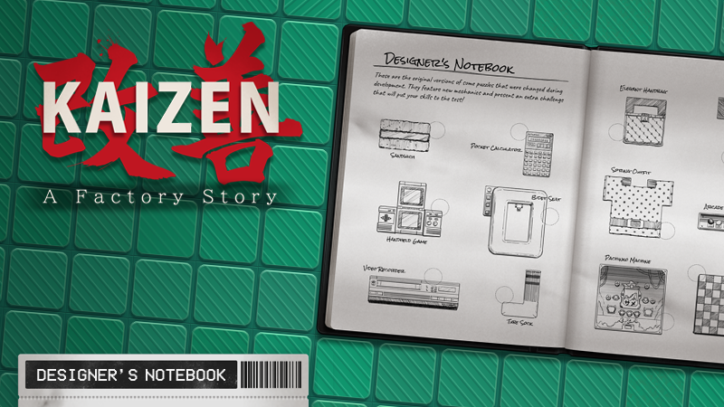 Bonus Puzzle #10 - DESIGNER'S NOTEBOOK

... which is actually not a puzzle, but a set of 12 new puzzles, most of which require you to design a production line able to build two different products using conditional inputs and commands. It's challenging!

steamcommunity.com/games/2275490/…