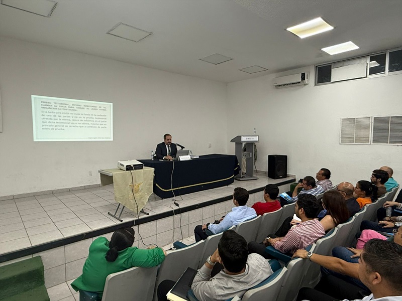 ICJSinaloa's tweet image. Conferencia La Valoración de las Pruebas en Materia Laboral - stj-sin.gob.mx/icj/noticias/2…