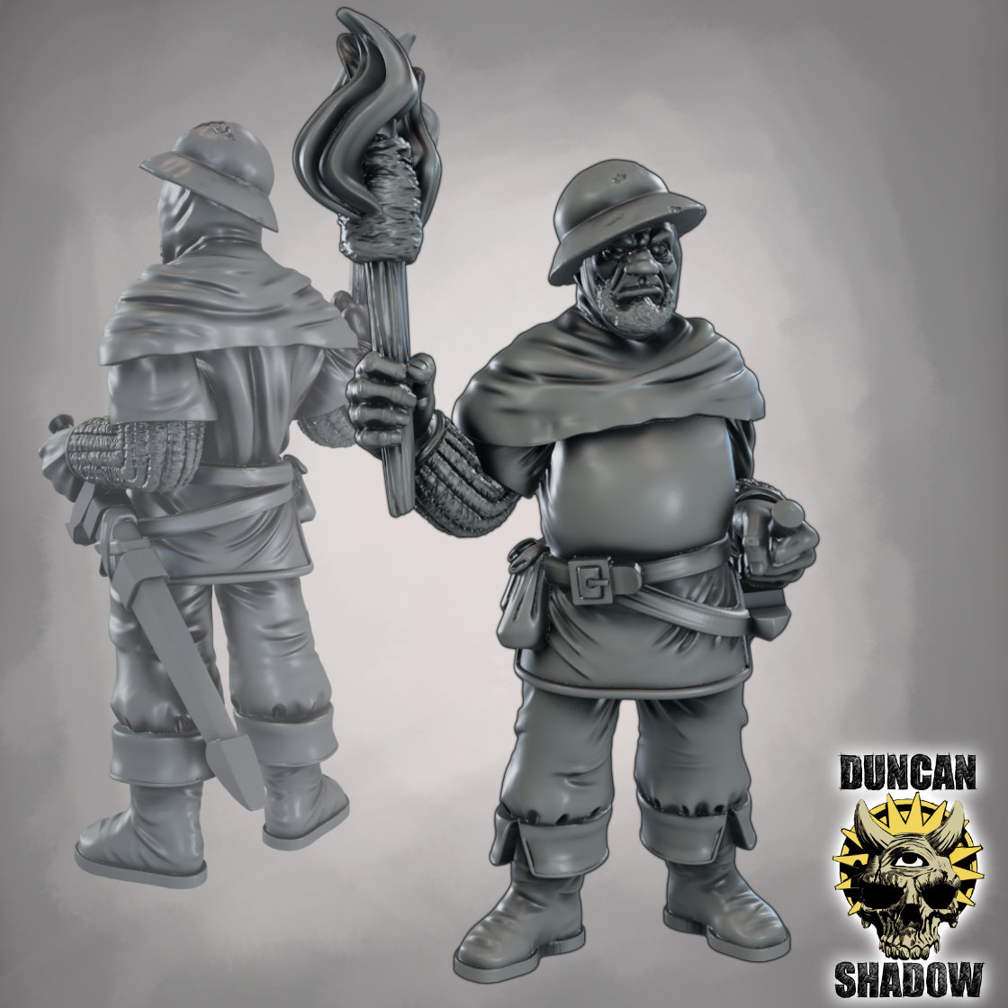 Some of my Town Guard sculpts
All come with pre supported options 

#dnd #ttrpg