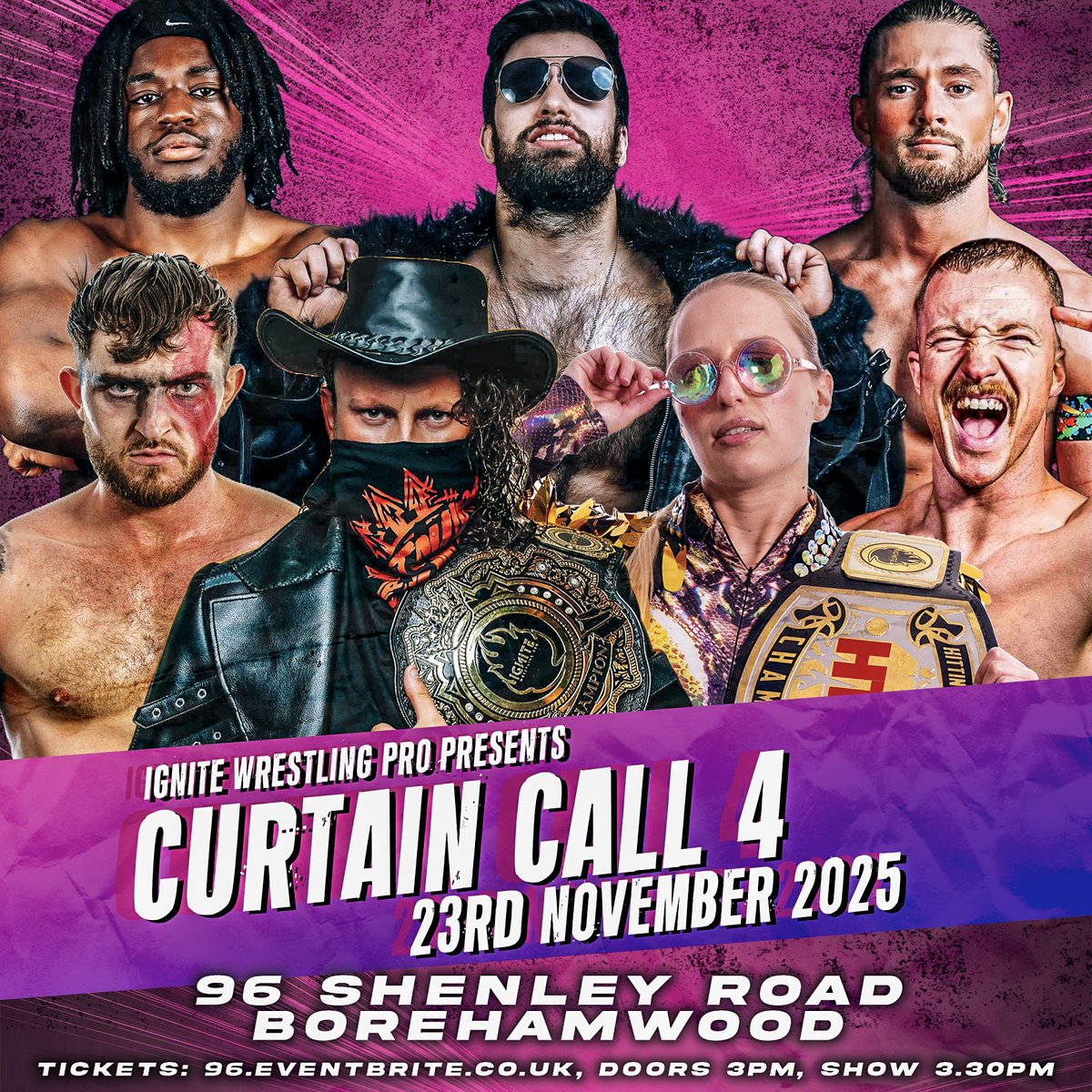 As the dust settles on yesterday’s incredible show we are already making plans for Curtain Call 4 and we fully intend to end 2025 with a show like no other 🔥

Tickets are already flying with front and second row seats VERY limited already!

🎟️ eventbrite.co.uk/e/ignite-wrest…
