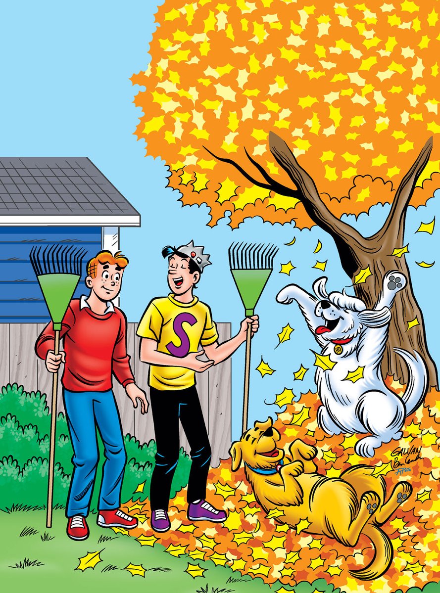ArchieComics's tweet image. It&apos;s finally here! Happy #FirstDayofFall!