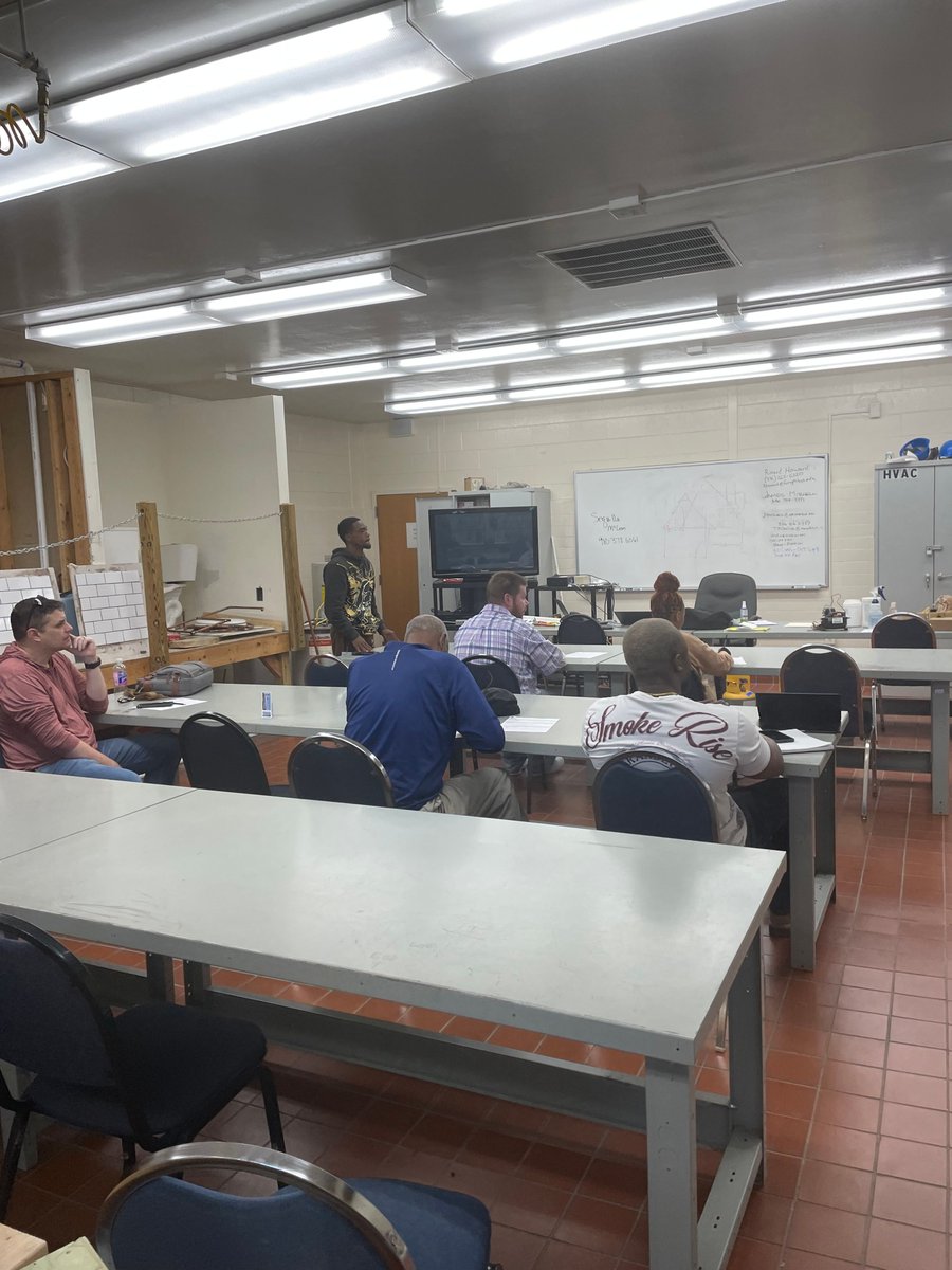 CAGCBootcamp's tweet photo. 🚧 Construction Bootcamp Started Today at @ForsythTechCC! 🚧

Our newest cohort is kicking off their journey into the construction industry with hands-on training, certifications, and real-world experience. 🏗️

#ConstructionBootcamp #ForsythTechCC #CAGC #SkilledTrades https://t.co/OZgjygQSpi